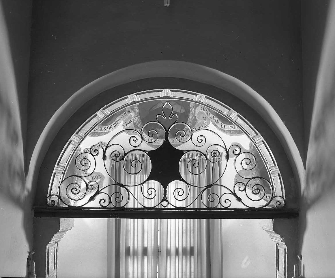 inferriata - ambito bolognese (seconda metà sec. XVII)