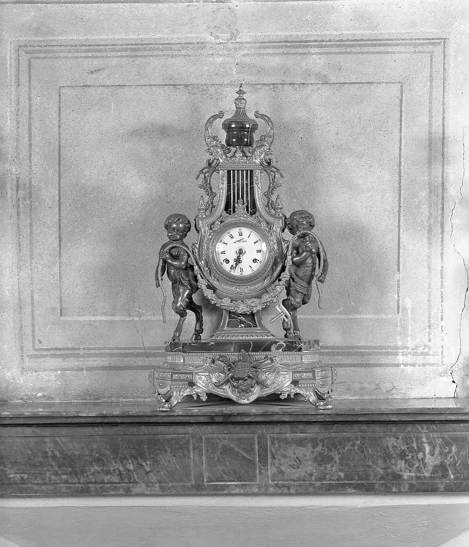 orologio - da tavolo - manifattura francese (?) (secc. XVIII/ XIX)
