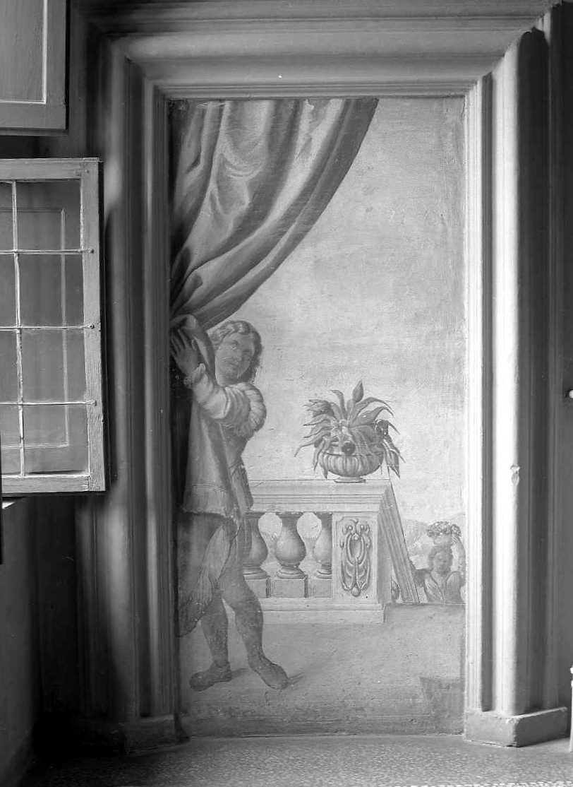 finte architetture (dipinto) - ambito bolognese (sec. XVII)