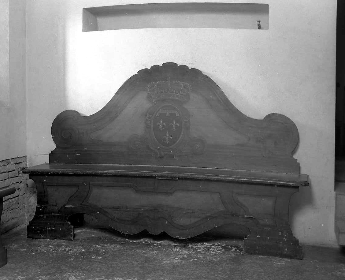 bancale - ambito emiliano (seconda metà sec. XVII)