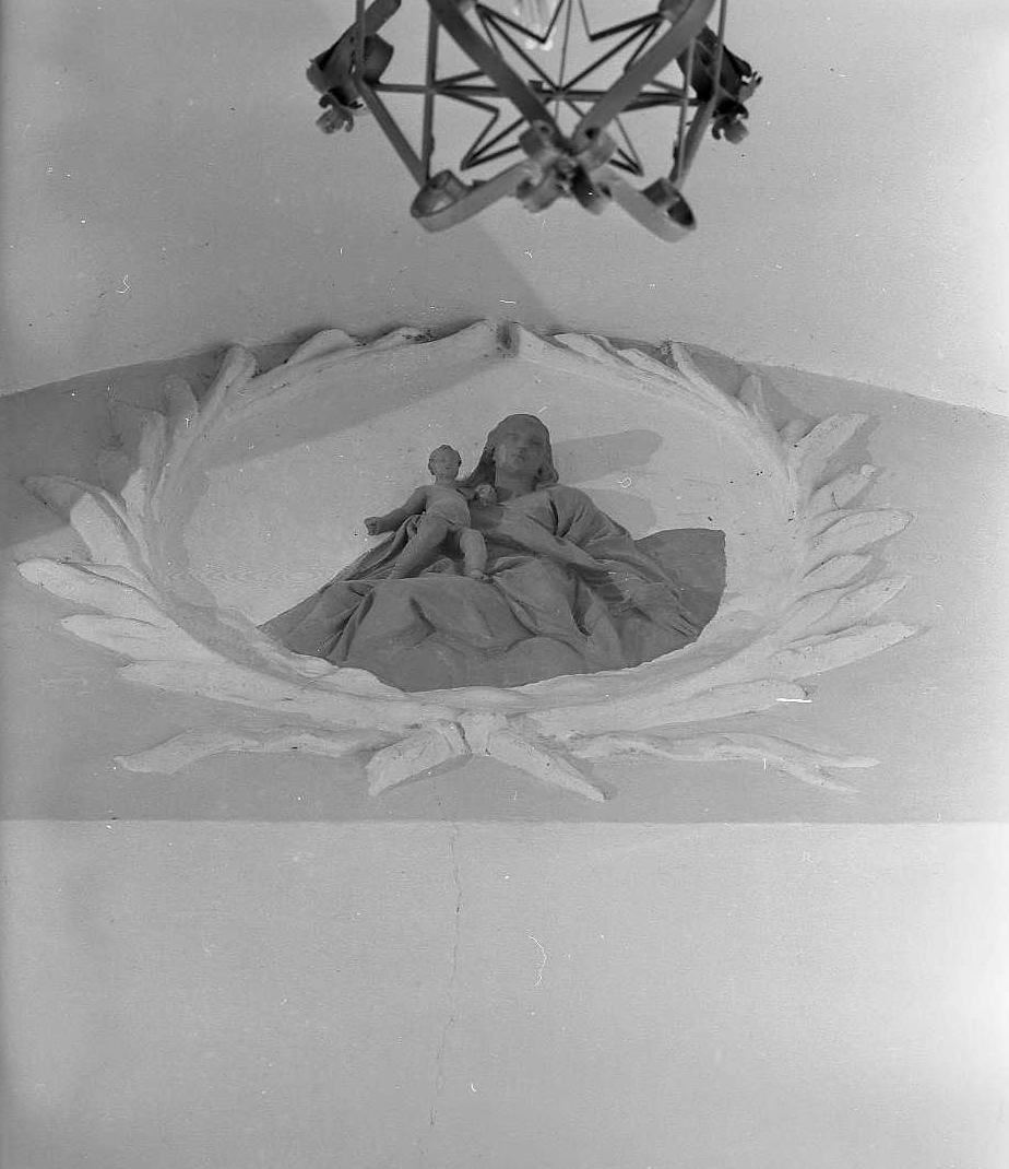 Madonna con Bambino (statua) - ambito emiliano (sec. XIX)