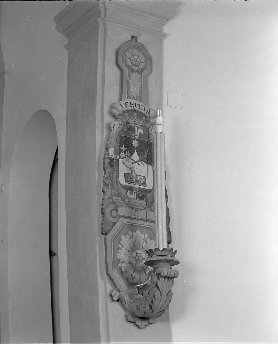 candeliere da parete - ambito emiliano (prima metà sec. XIX)