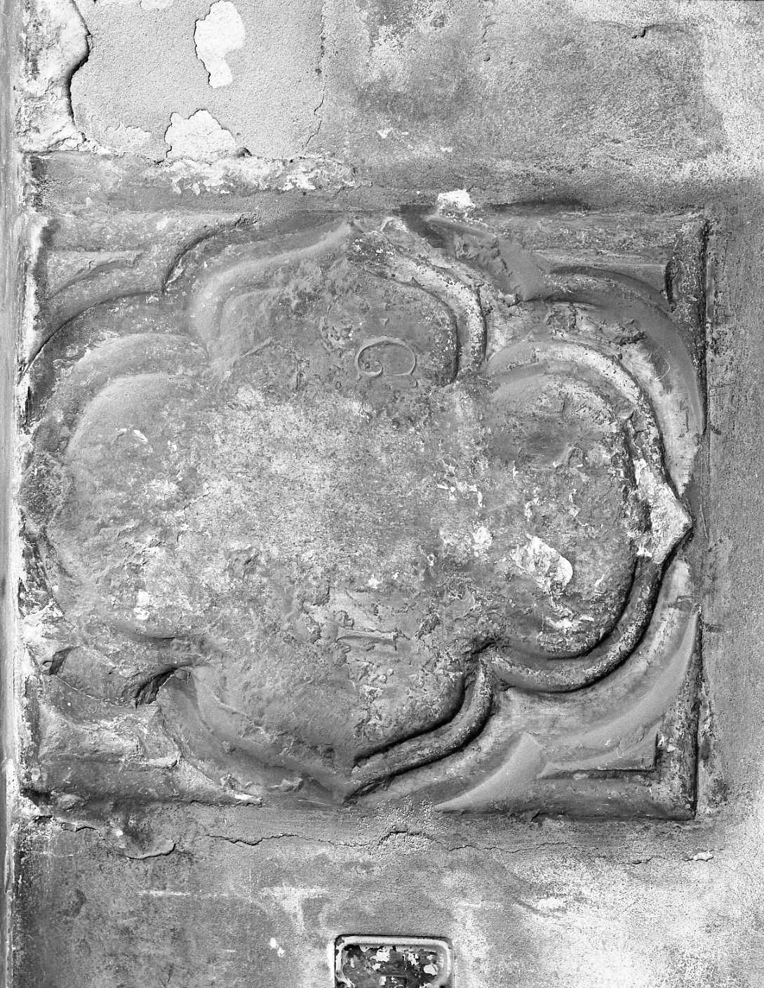 lapide tombale - ambito emiliano (sec. XIV)