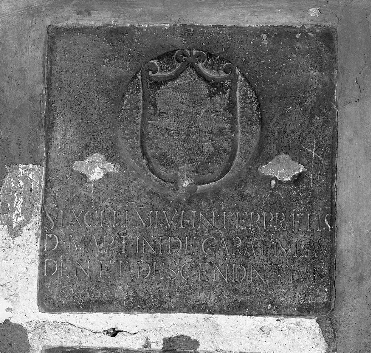 lapide tombale - ambito emiliano (sec. XV)