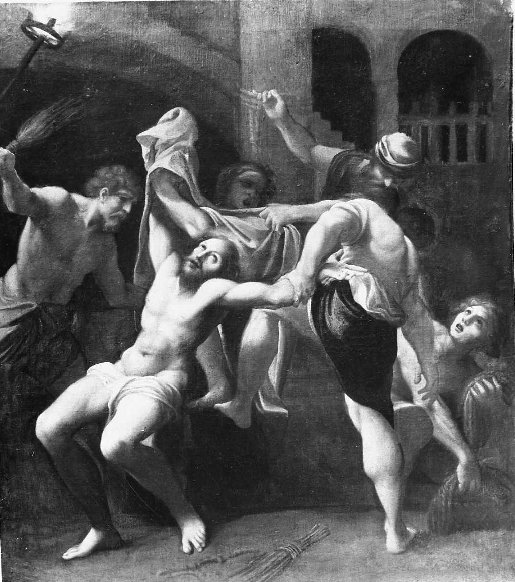 Flagellazione (dipinto, elemento d'insieme) di Carracci Ludovico (sec. XVI)