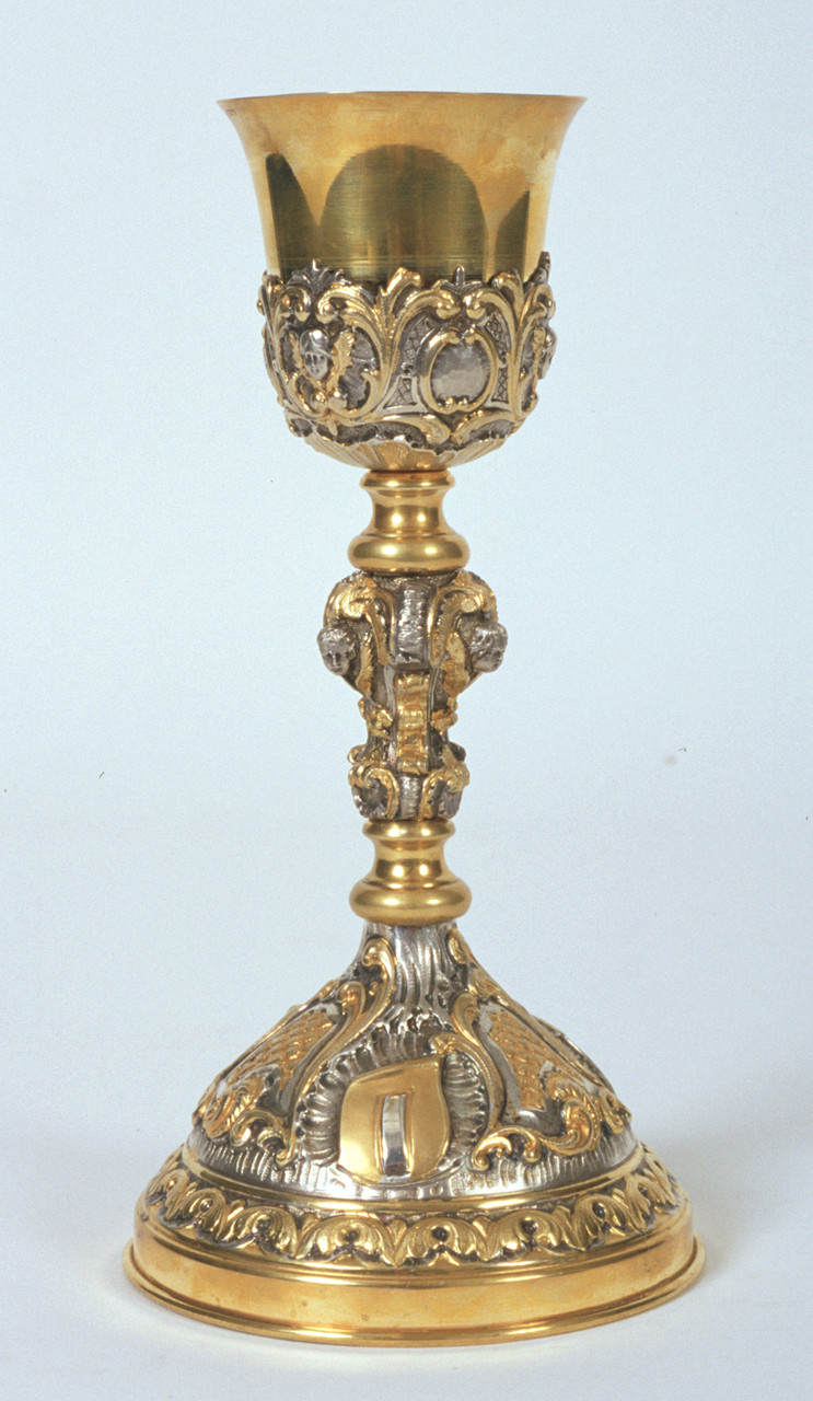 calice - bottega italiana (metà sec. XX)