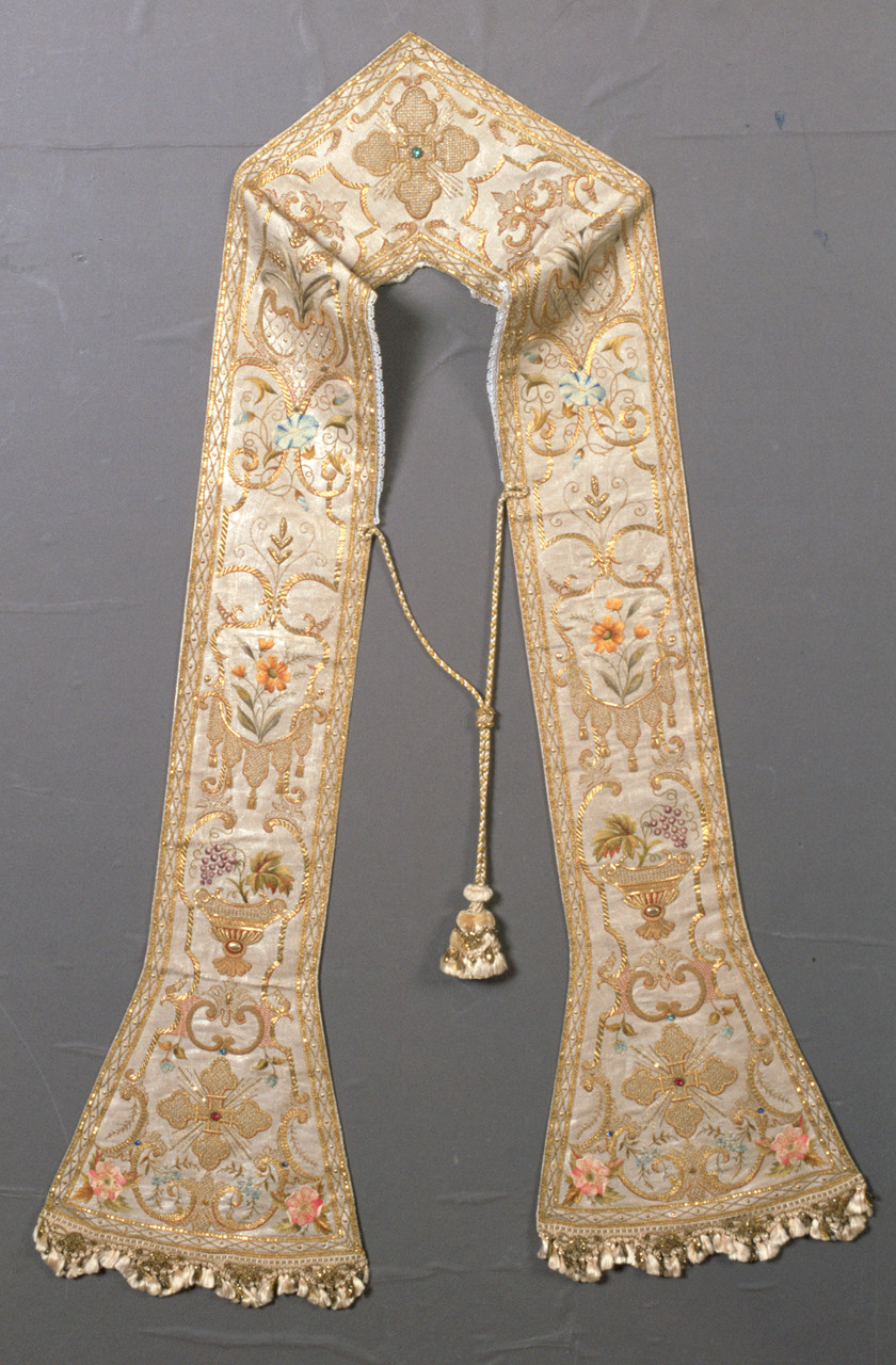 stola - manifattura italiana (prima metà sec. XX)