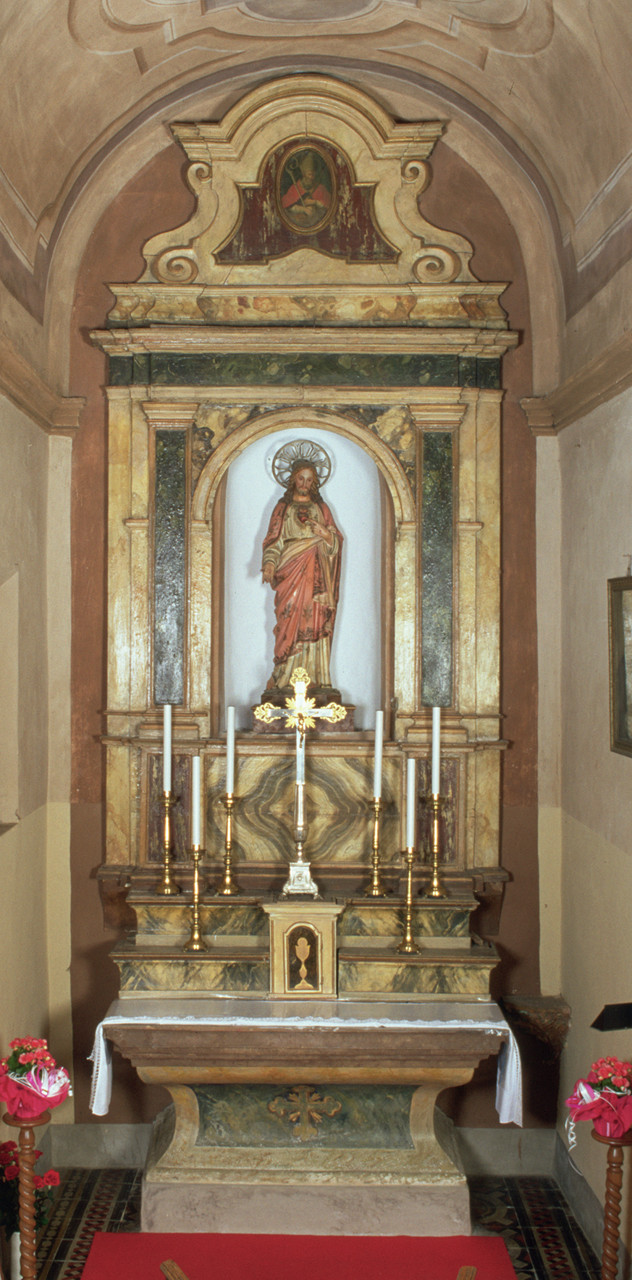 altare - ambito ferrarese (fine/inizio secc. XVIII/ XIX)