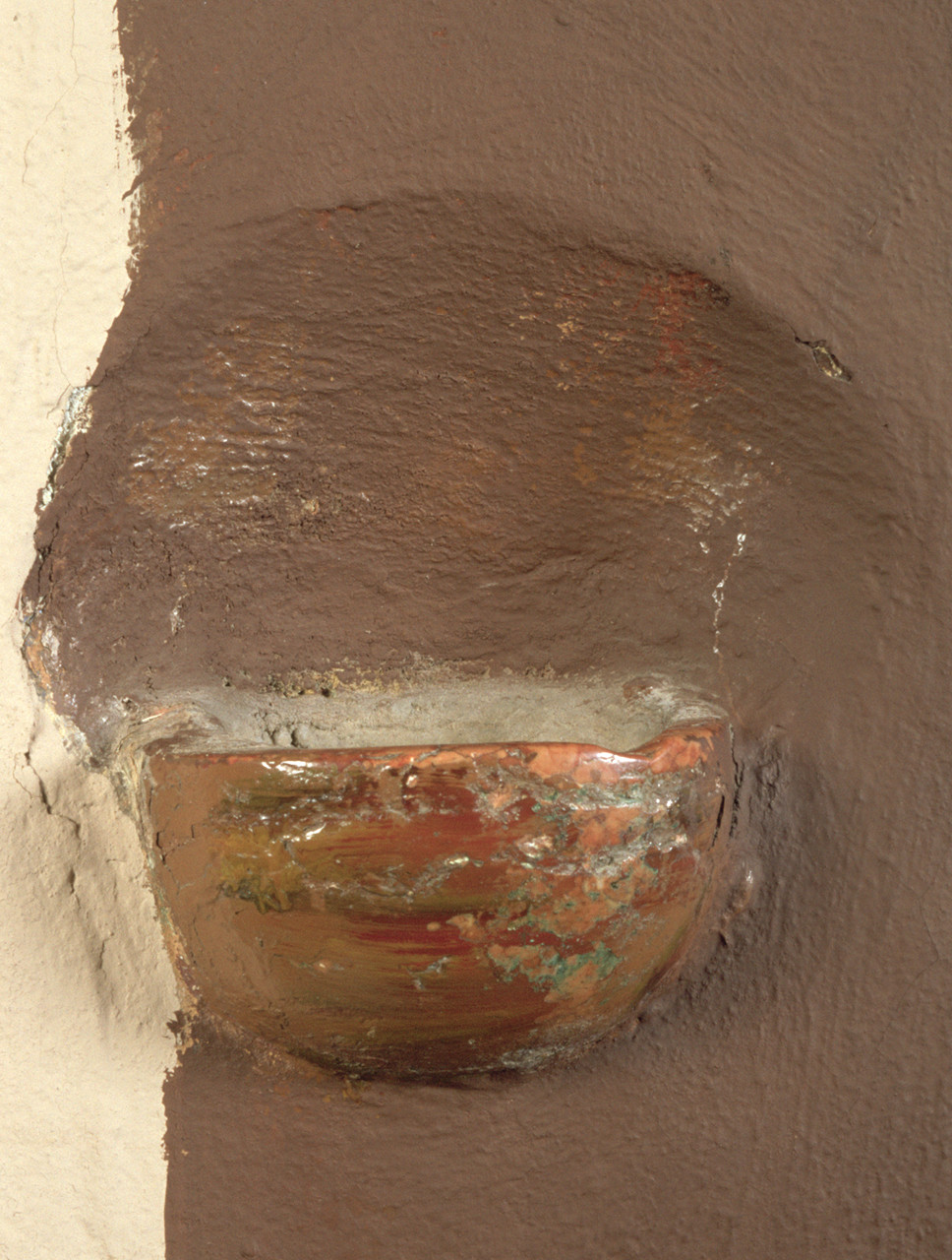 acquasantiera - bottega ferrarese (sec. XVIII)