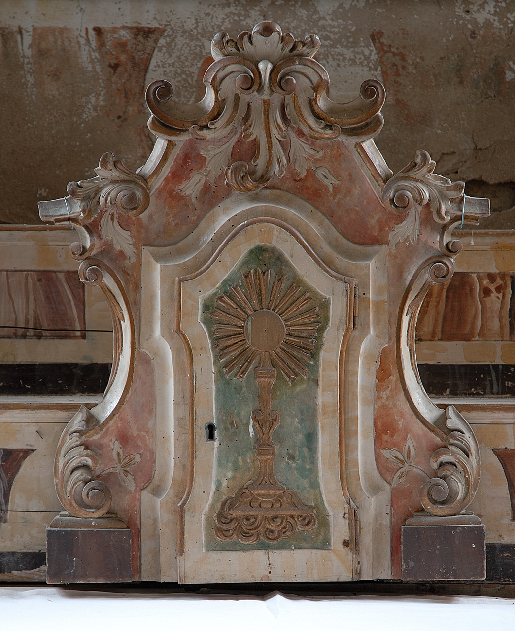 tabernacolo - bottega ferrarese (metà sec. XVIII)