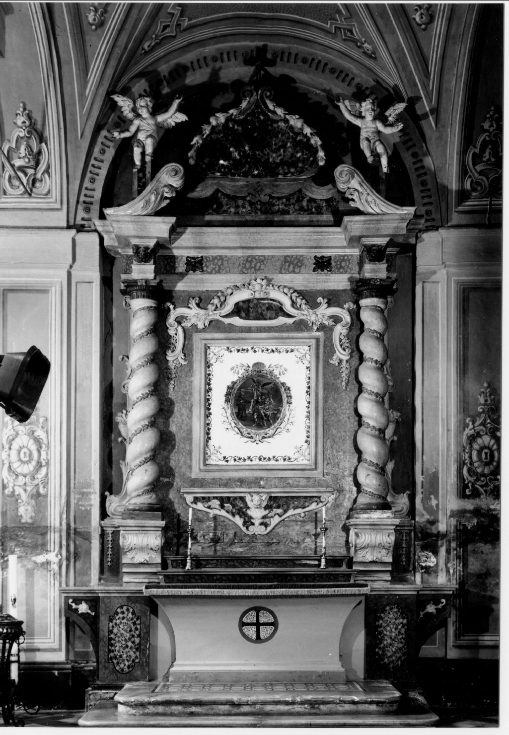 altare - manifattura ferrarese (seconda metà sec. XVII)