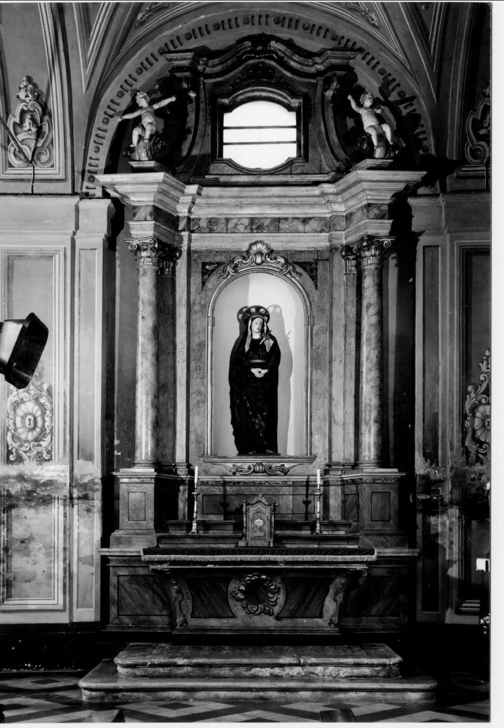 altare - manifattura ferrarese (seconda metà sec. XVII)