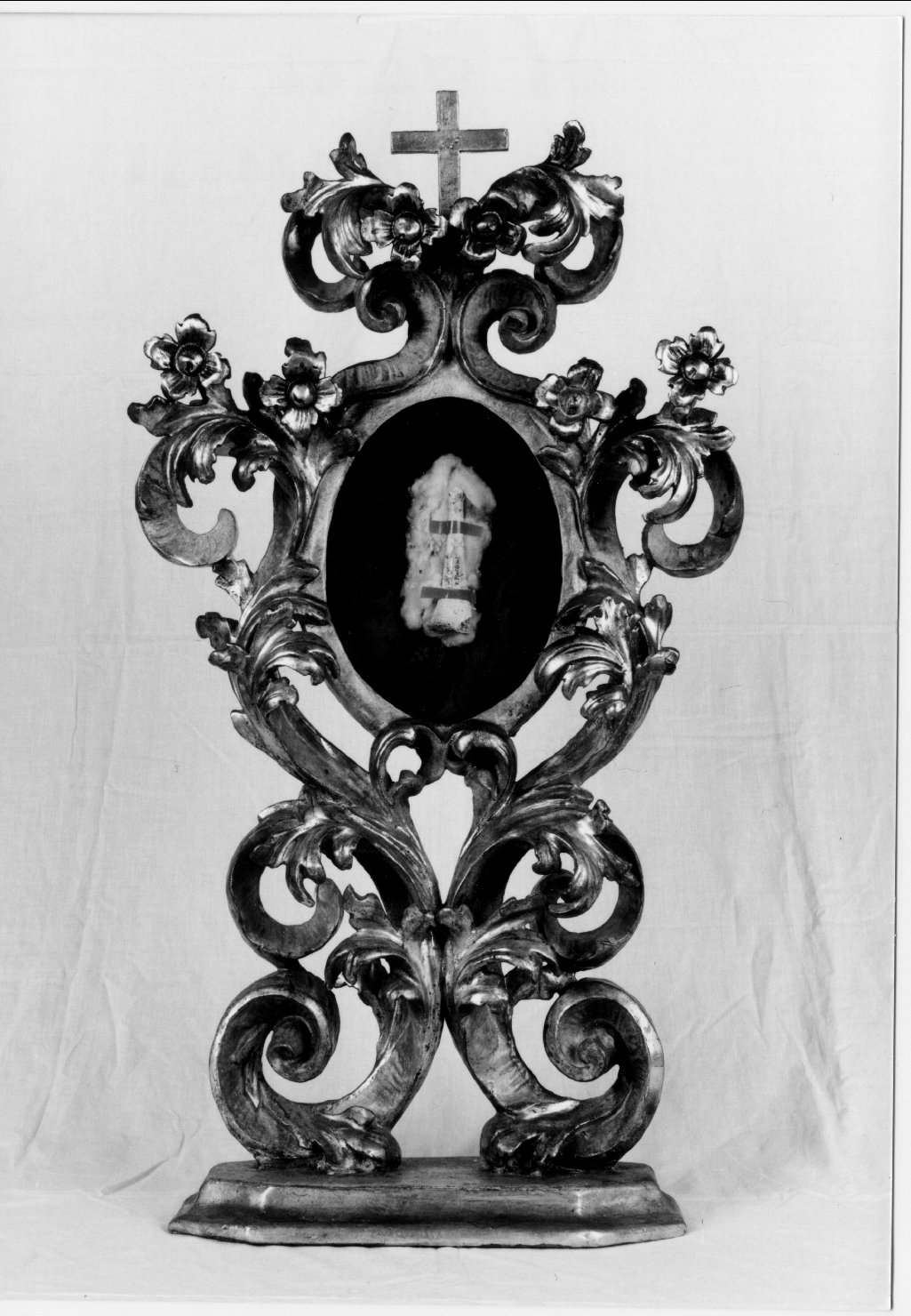 reliquiario - a ostensorio - manifattura ferrarese (seconda metà sec. XVII)