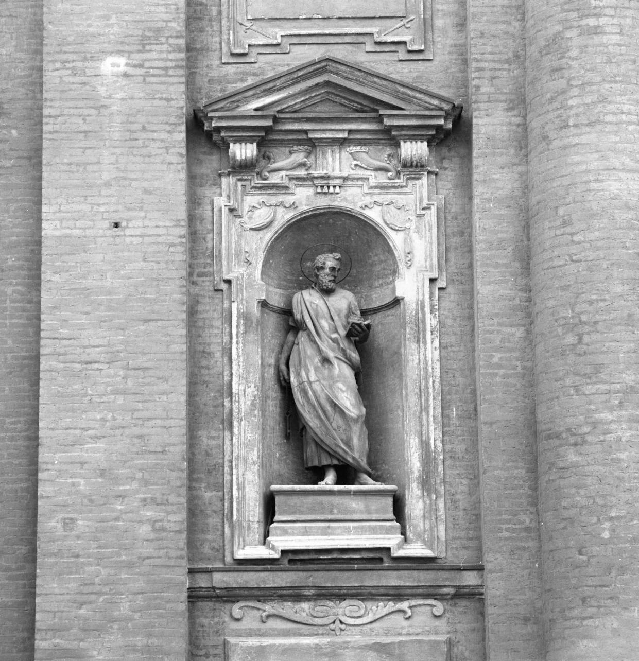 San Pietro Apostolo (scultura) di Conventi Giulio Cesare (prima metà sec. XVII)