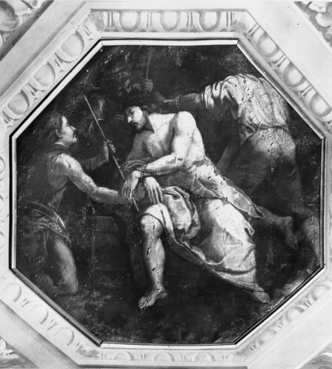 incoronazione di spine (dipinto) di Carboni Francesco (prima metà sec. XVII)