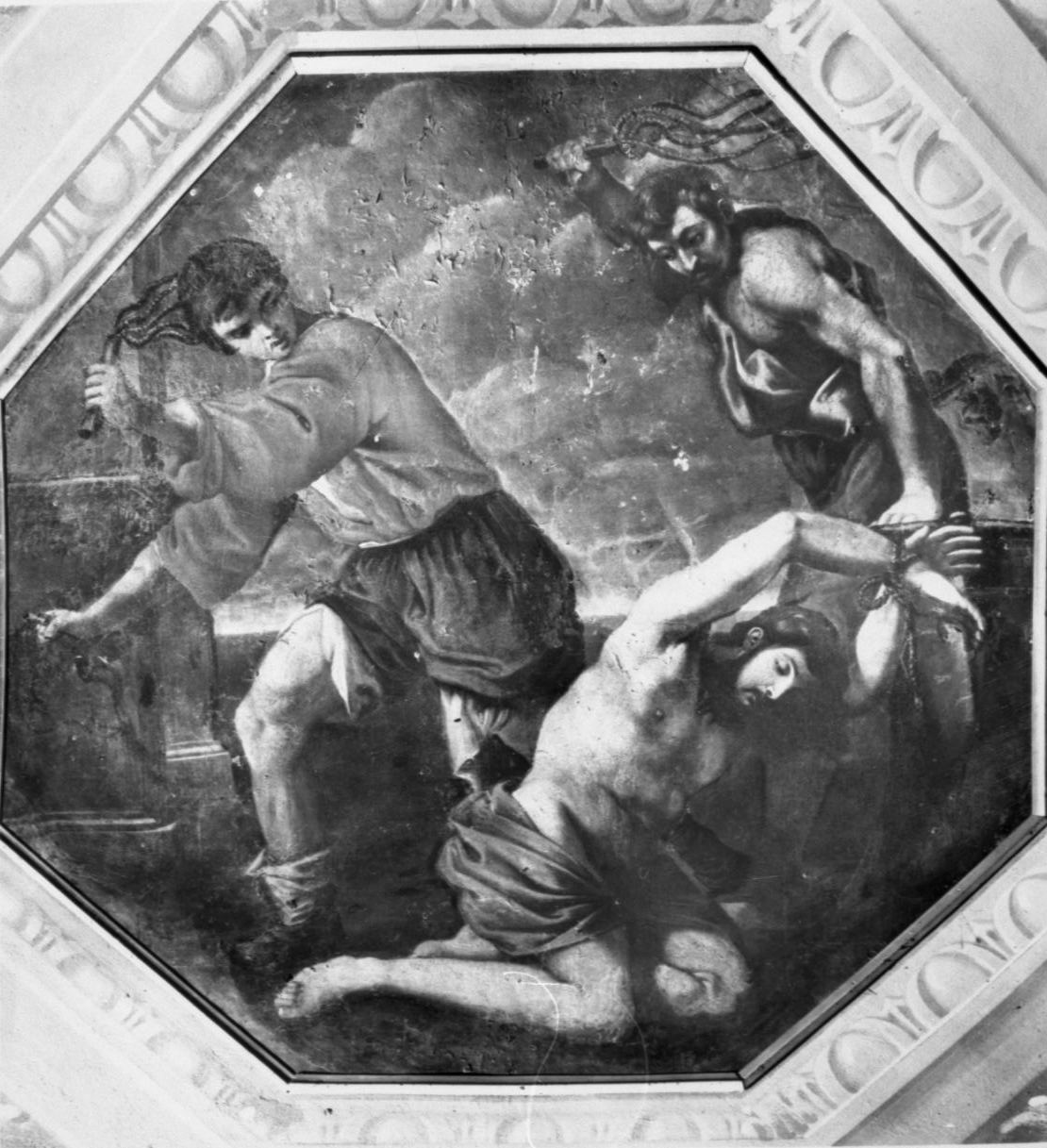 flagellazione di Cristo (dipinto) di Carboni Francesco (prima metà sec. XVII)