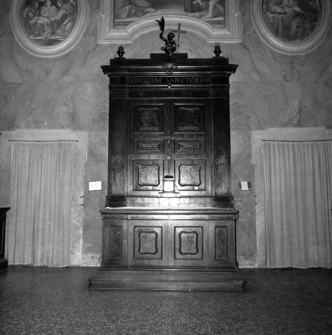 armadio da sacrestia di De Franceschi Domenico (prima metà sec. XVIII)