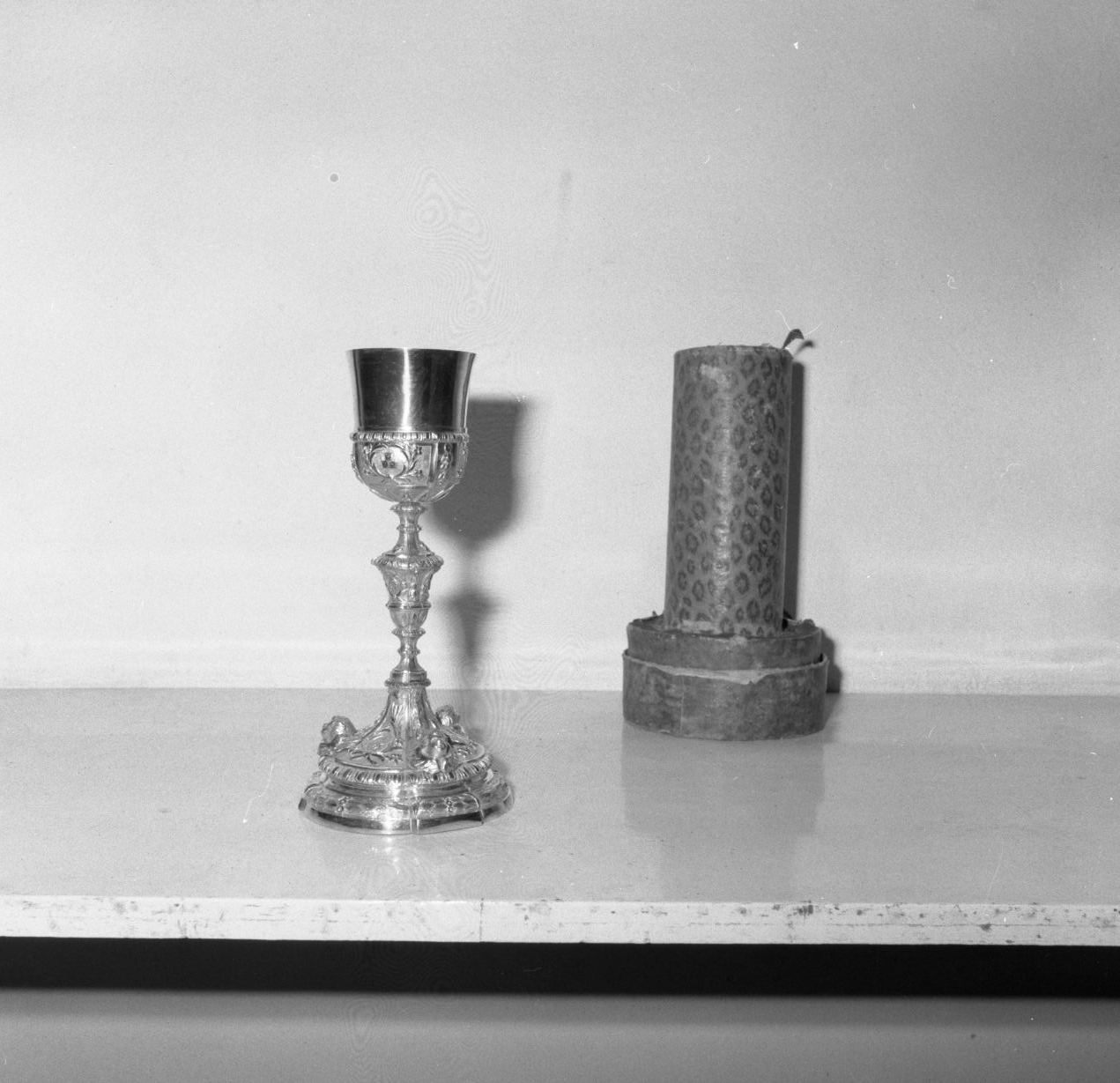 calice - bottega emiliana (sec. XIX)