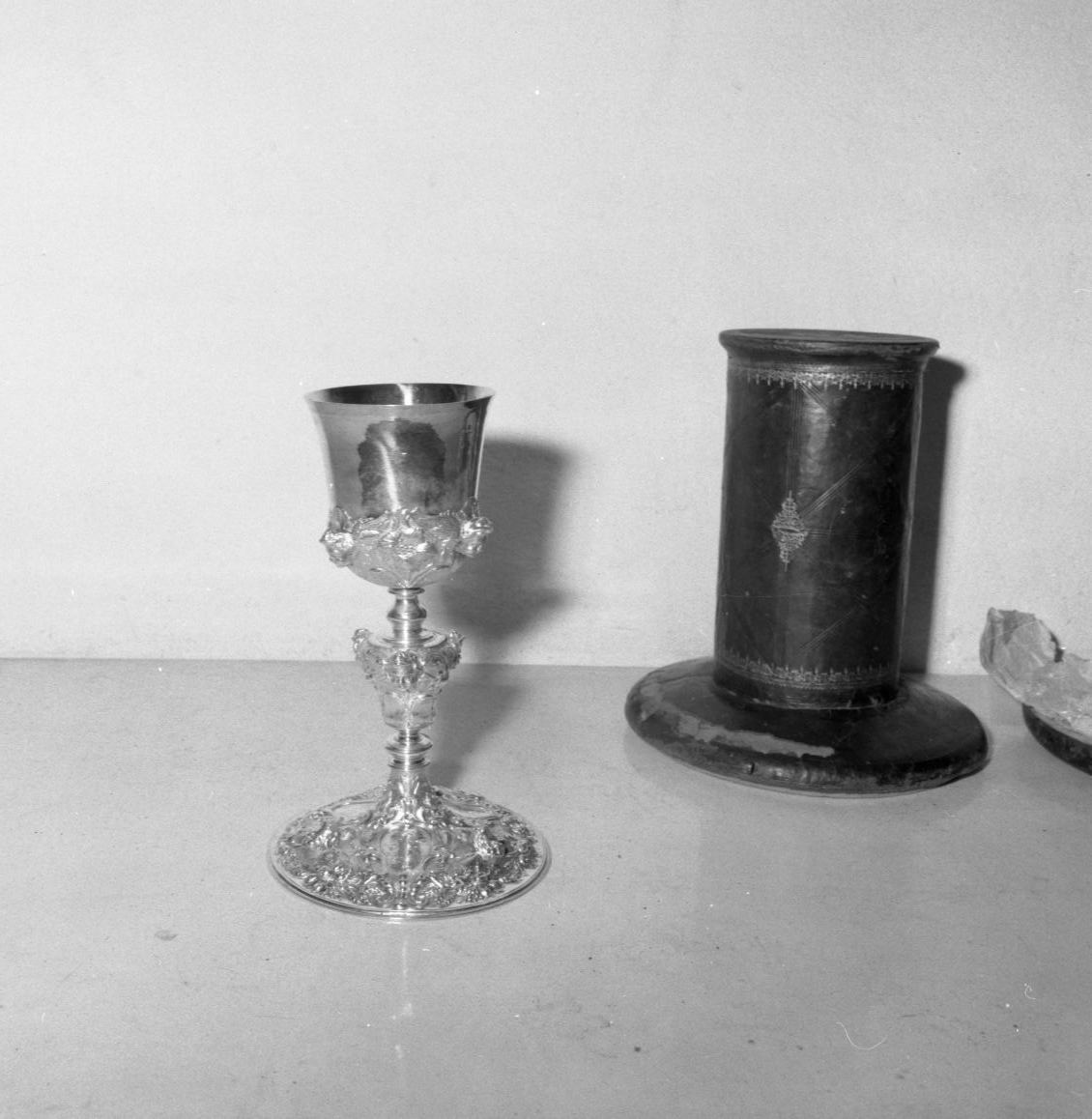 calice - bottega emiliana (sec. XVII)