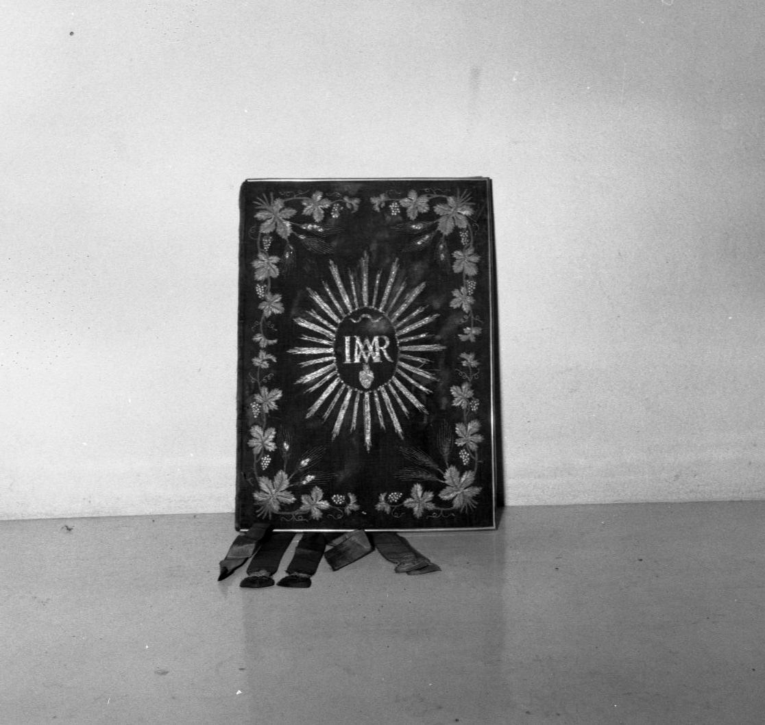 coperta di libro liturgico - bottega urbinate (sec. XVIII)