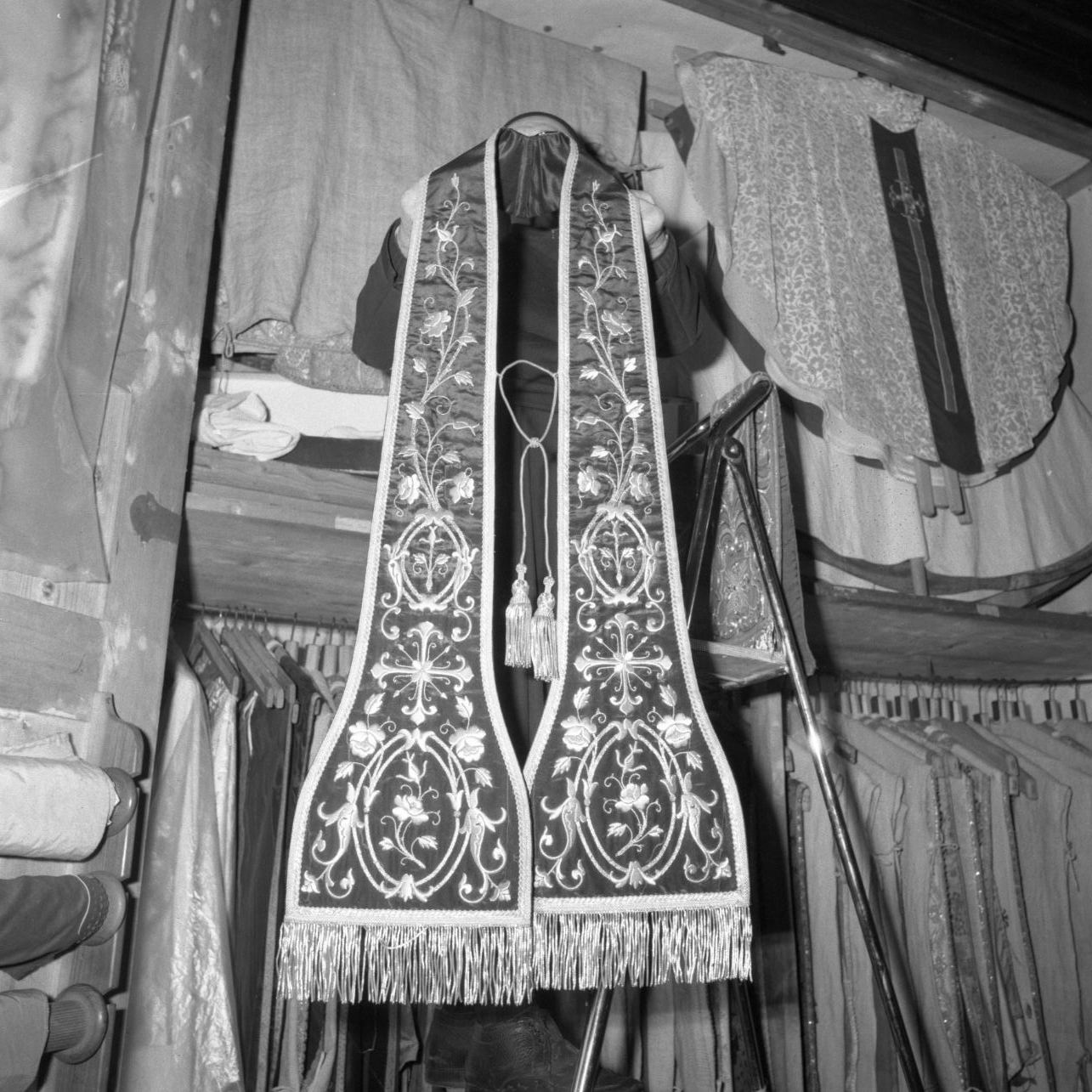 stola - manifattura bolognese (secc. XVIII/ XIX)