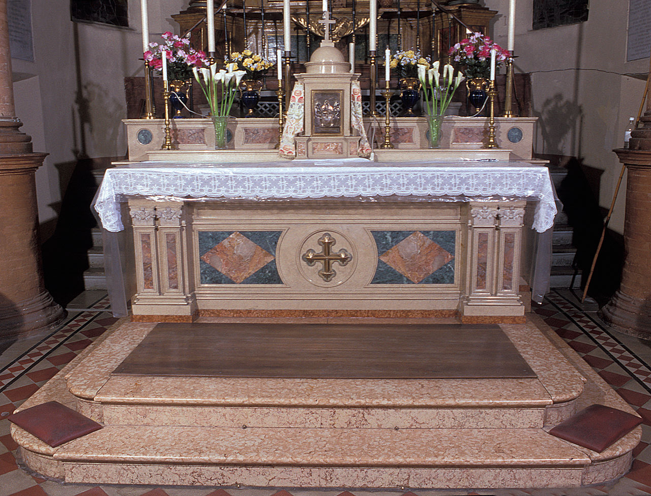 altare maggiore - produzione italiana (sec. XX)