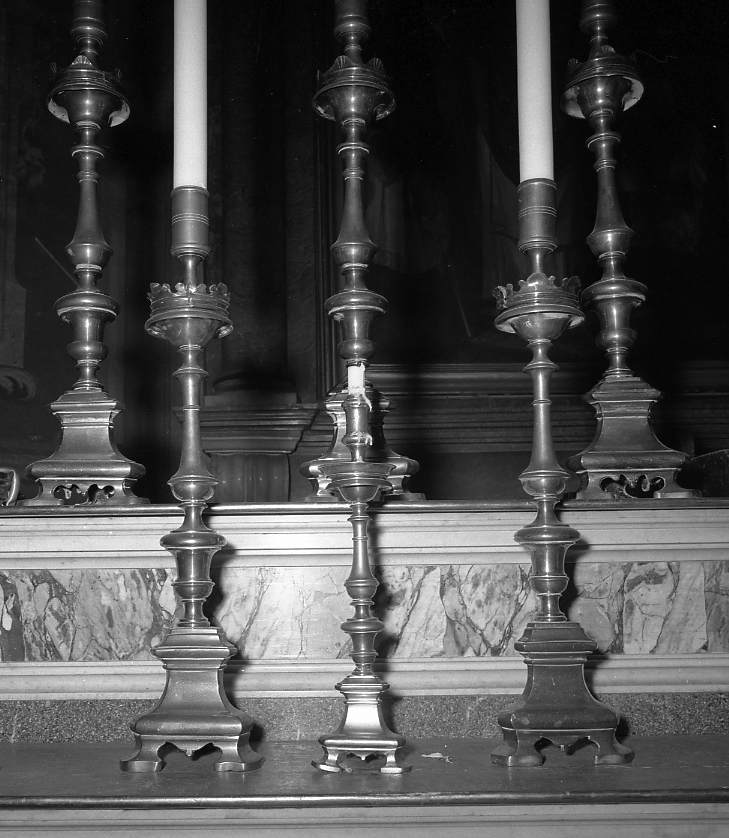 servizio d'altare, insieme - bottega bolognese (sec. XVIII)