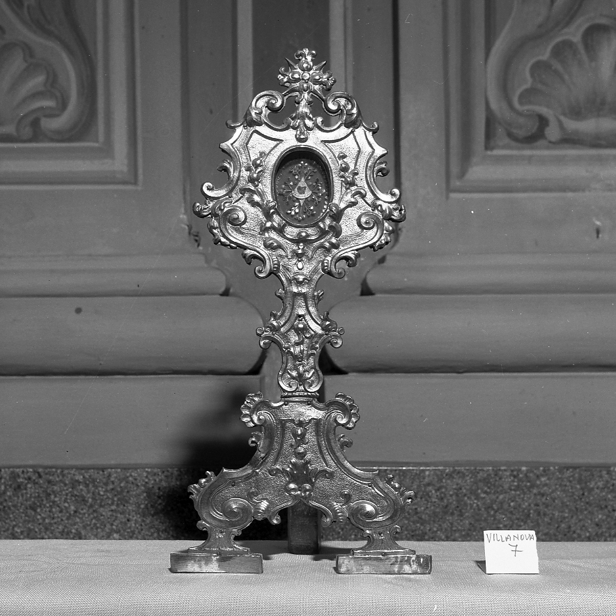 reliquiario, coppia - bottega bolognese (sec. XVIII)