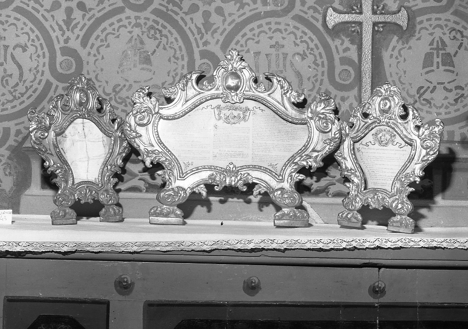 cartagloria, serie - bottega romagnola (sec. XVIII)