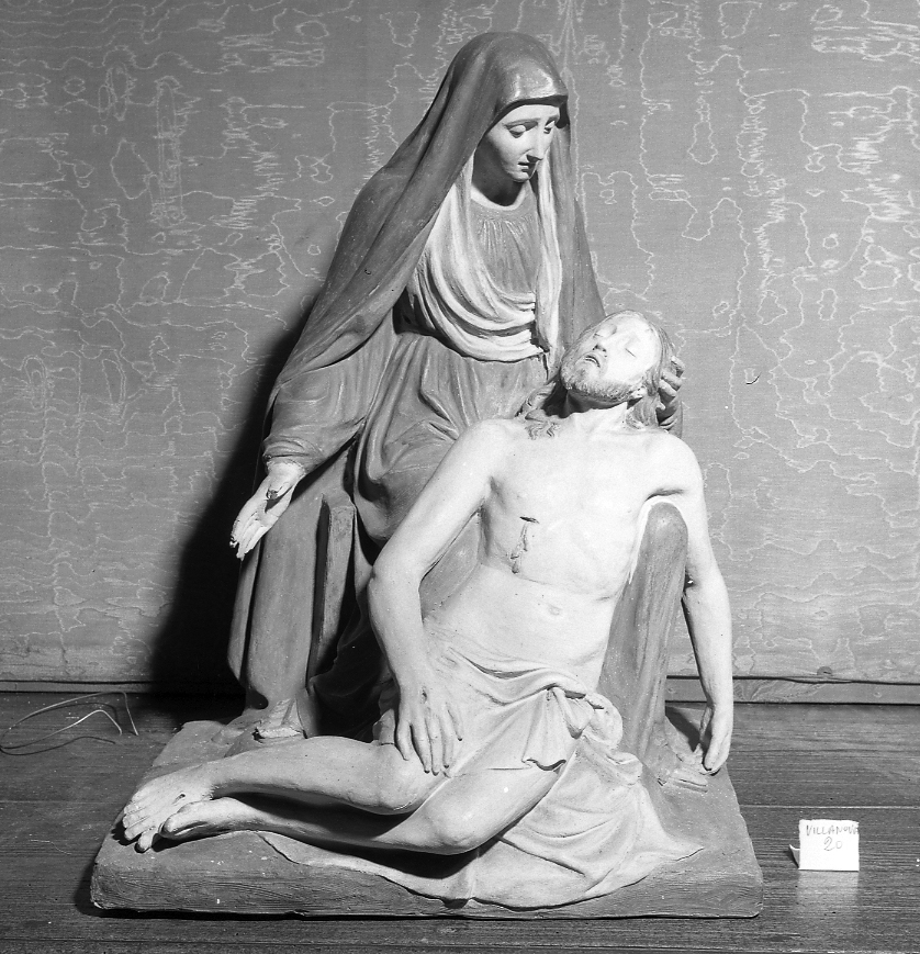 Pietà (scultura, insieme) di Fiegna di Castel San Pietro (attribuito) (seconda metà sec. XIX)