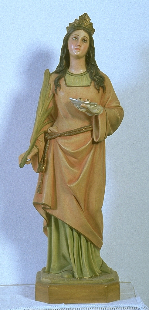Santa Lucia (statua) - ambito italiano (prima metà sec. XX)