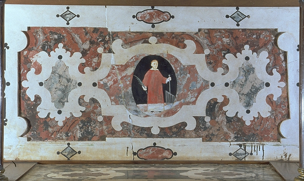 paliotto - bottega ferrarese (metà sec. XVIII)