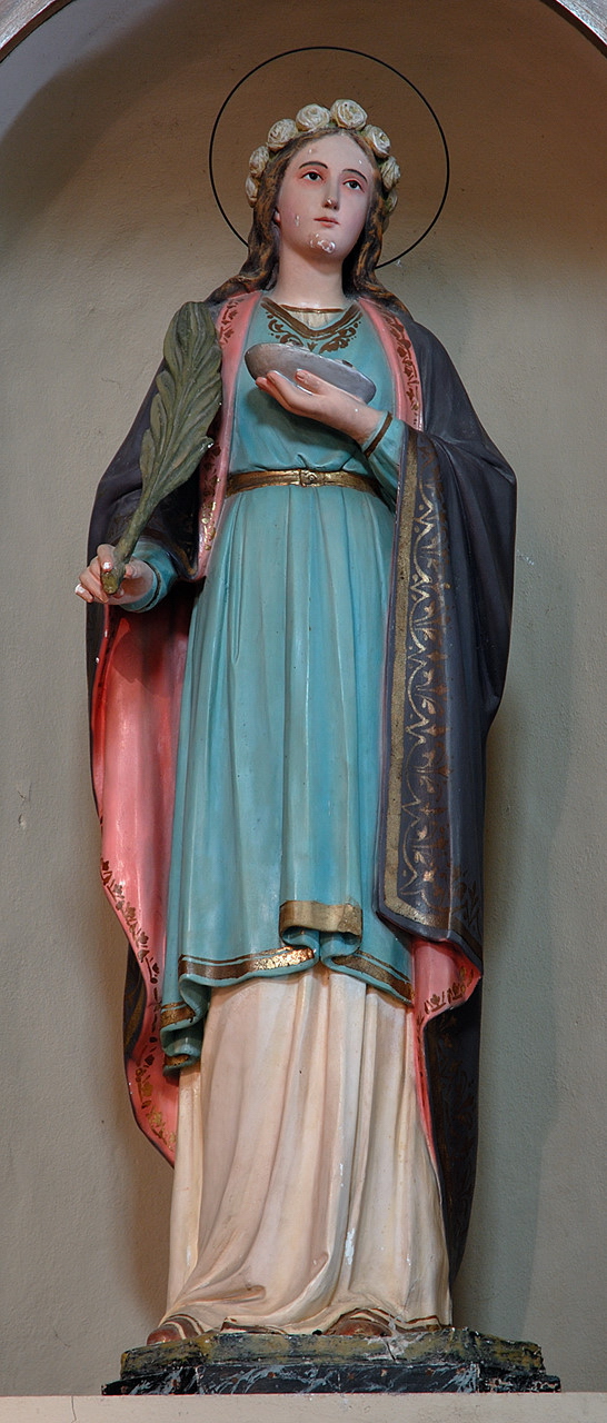 Santa Lucia (statua) - ambito italiano (prima metà sec. XX)