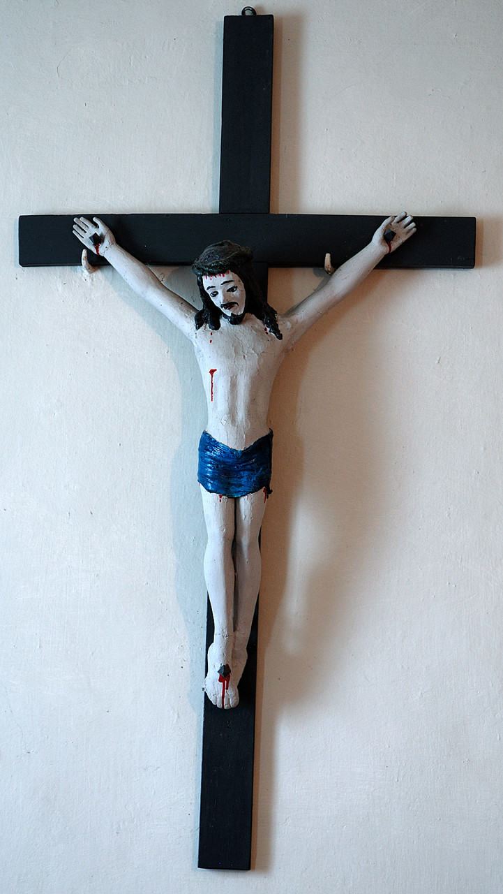 crocifisso - bottega ferrarese (sec. XIX)