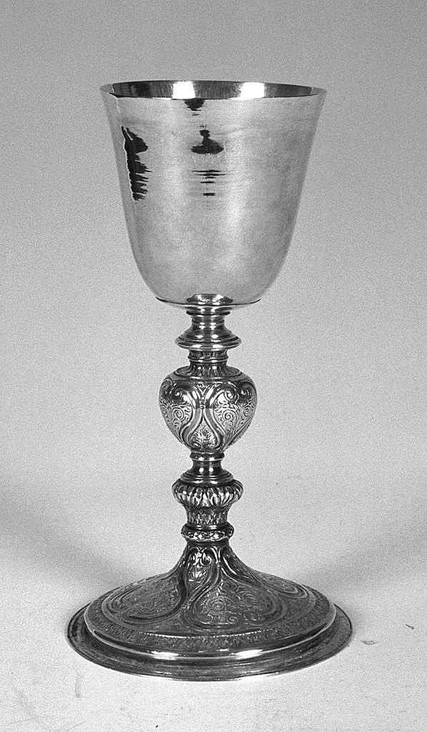 calice - bottega veneziana (prima metà sec. XVIII)