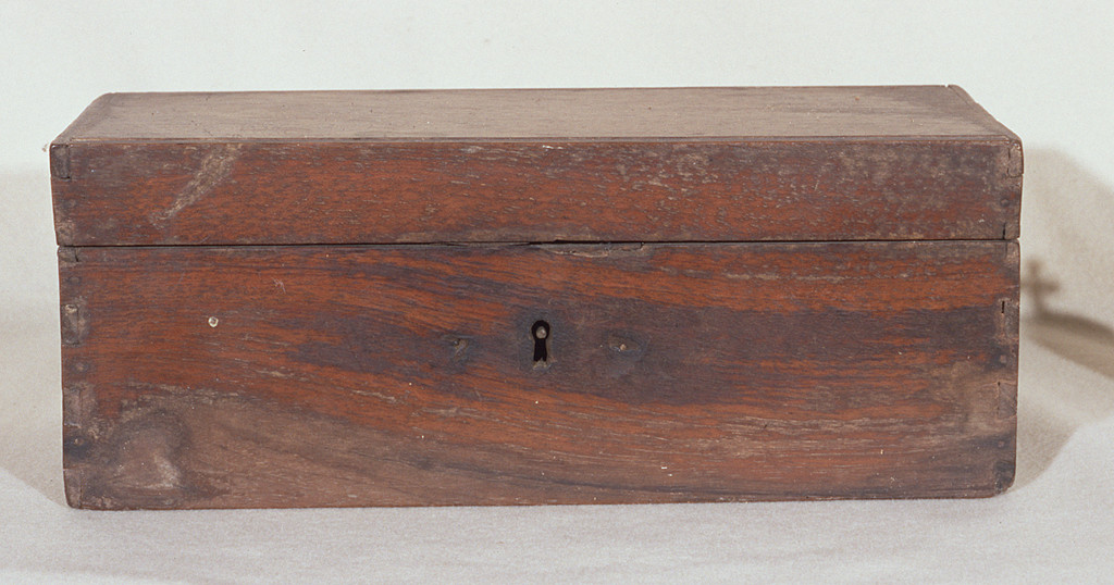 custodia - di vasetti per oli santi, elemento d'insieme - bottega ferrarese (seconda metà sec. XIX)