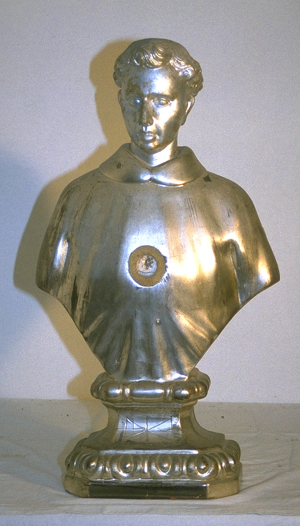 San Vincenzo de Paoli (reliquiario - a busto, elemento d'insieme) - bottega ferrarese (sec. XVIII)