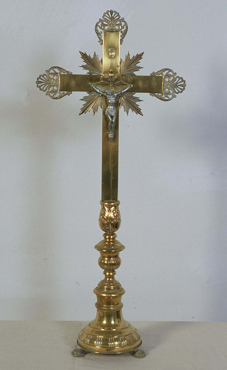croce d'altare - produzione italiana (primo quarto sec. XX)