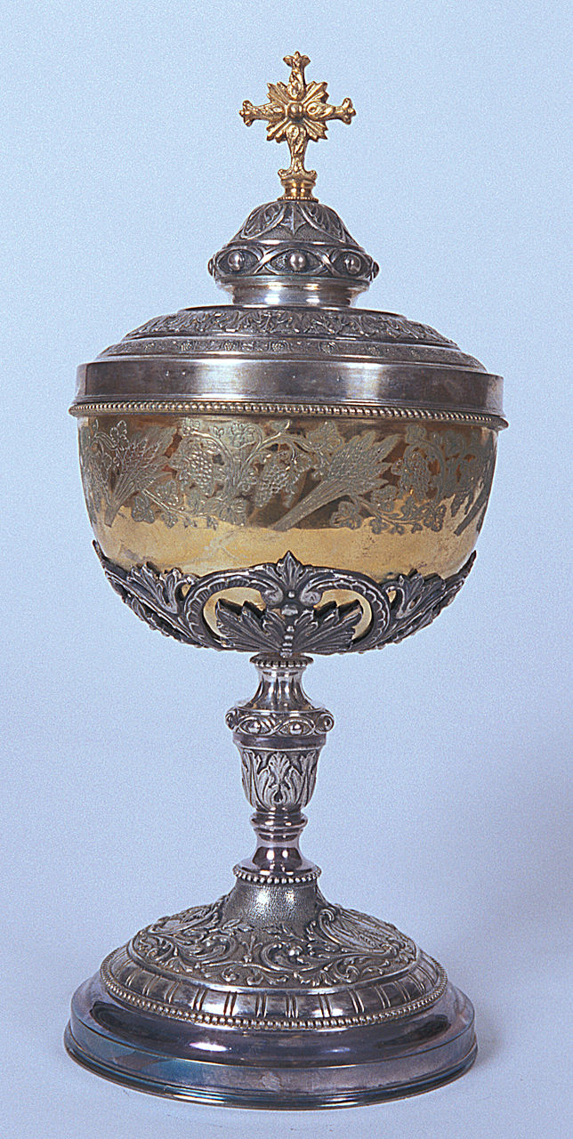 pisside - bottega italiana (sec. XX)