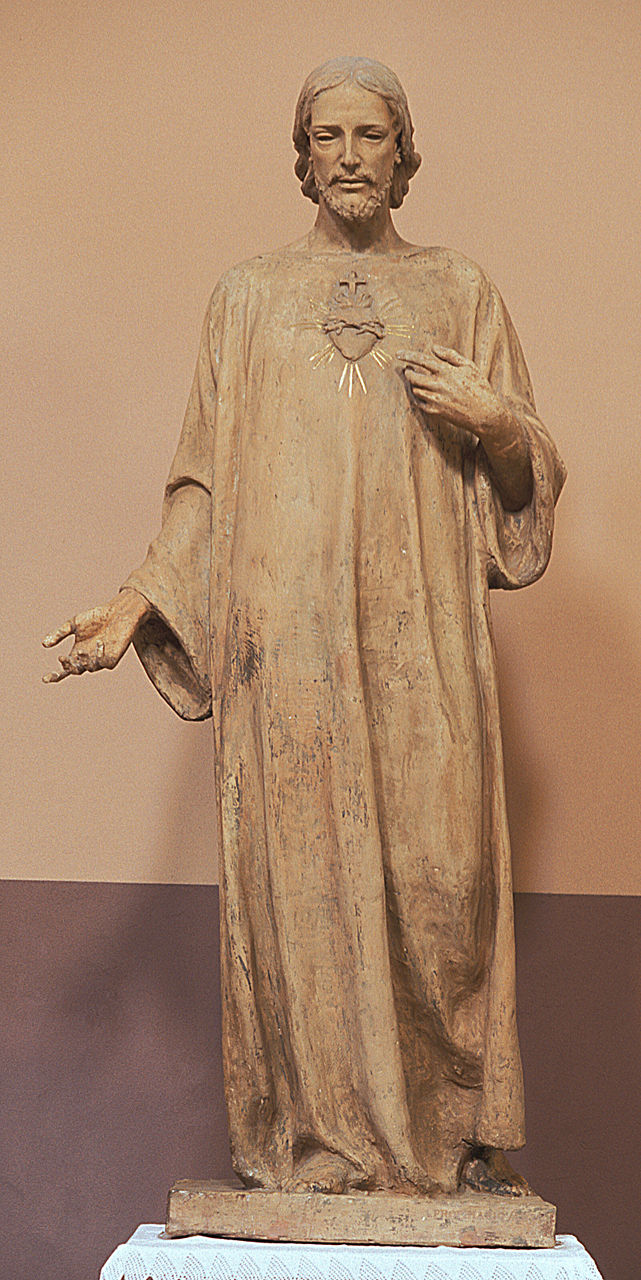 Sacro Cuore di Gesù (scultura) di Sarto Mario (sec. XX)