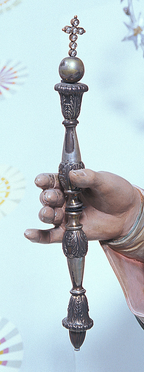 scettro, elemento d'insieme - produzione italiana (sec. XX)