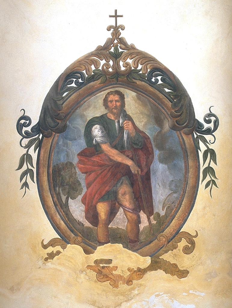 San Rocco (dipinto) di Tisi Benvenuto detto Garofalo (attribuito) (sec. XVI)