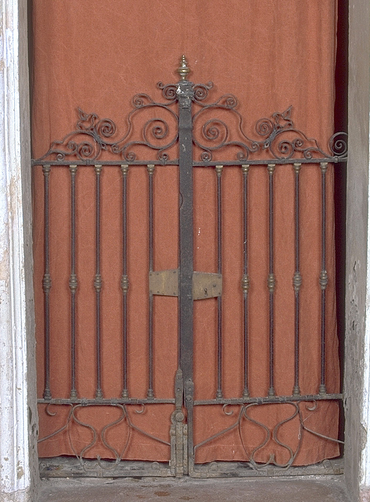 cancello - bottega ferrarese (secc. XVIII/ XIX)