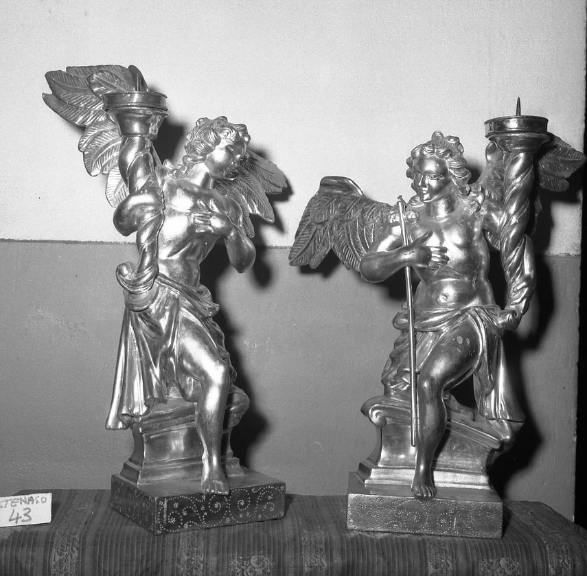 angeli (scultura, coppia) - bottega italiana (sec. XVIII)