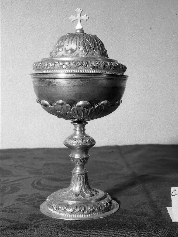 pisside - bottega italiana (sec. XVIII)