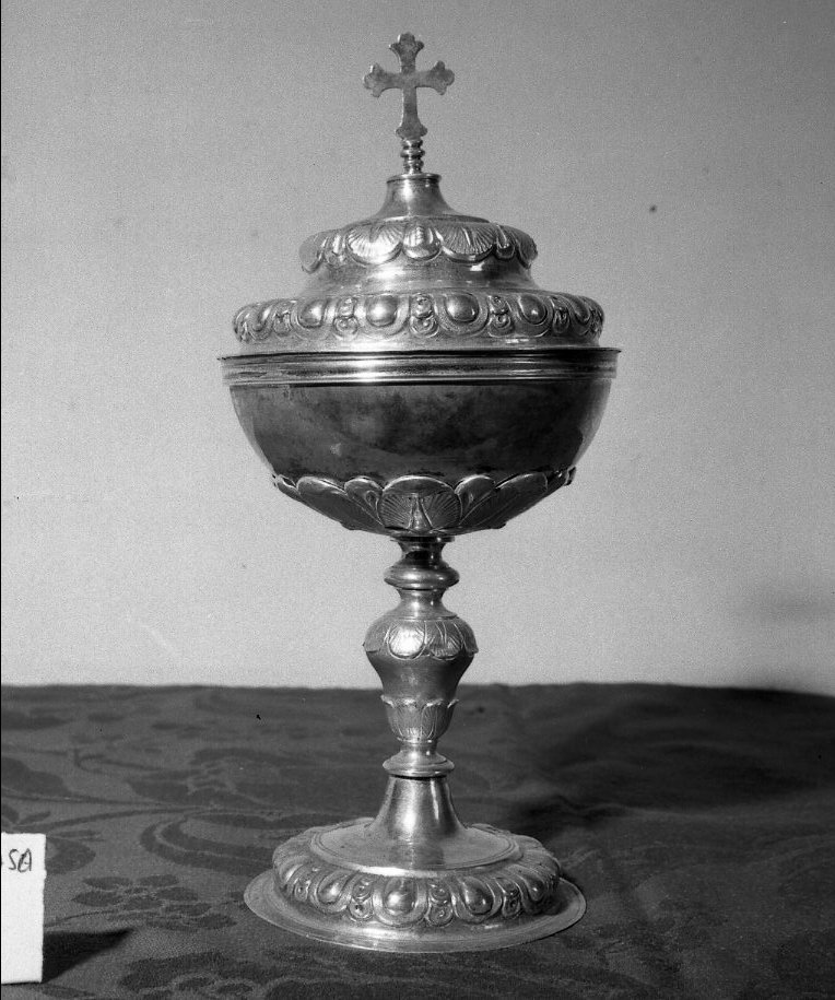 pisside - bottega italiana (sec. XIX)