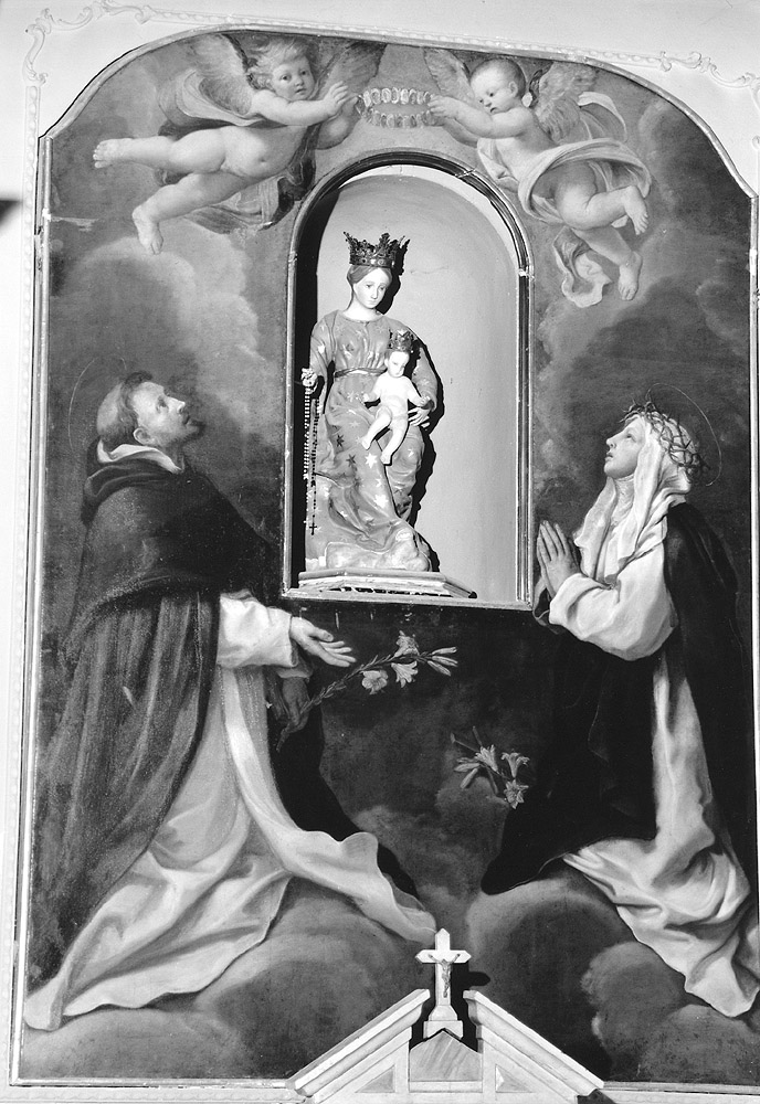 San Domenico e Santa Caterina (dipinto) - ambito emiliano (sec. XVIII)