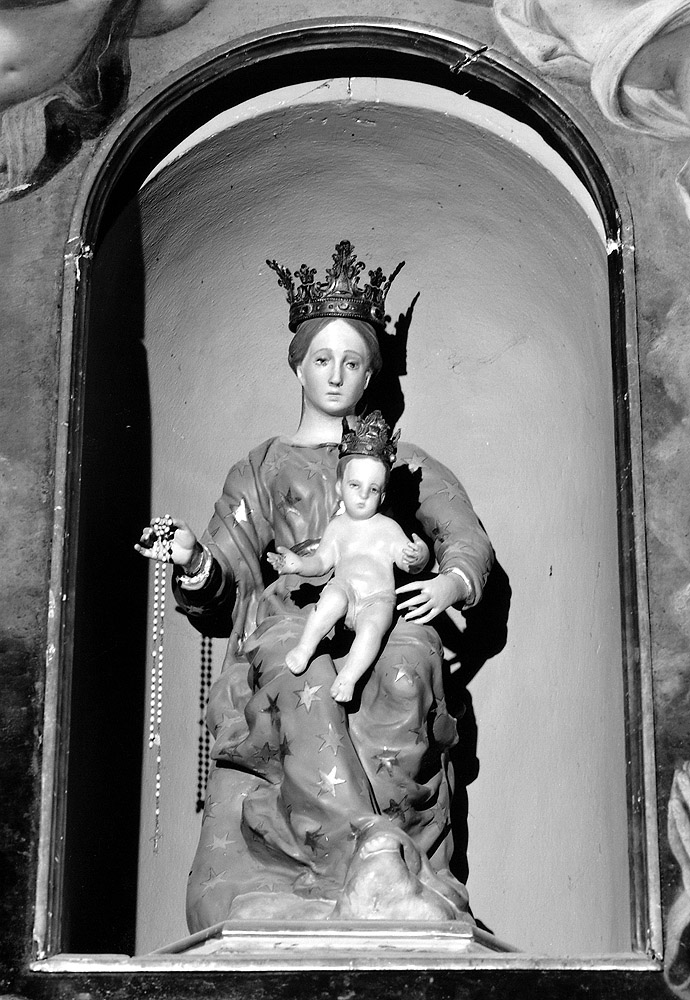 Madonna con Bambino (statua) - ambito emiliano (sec. XIX)