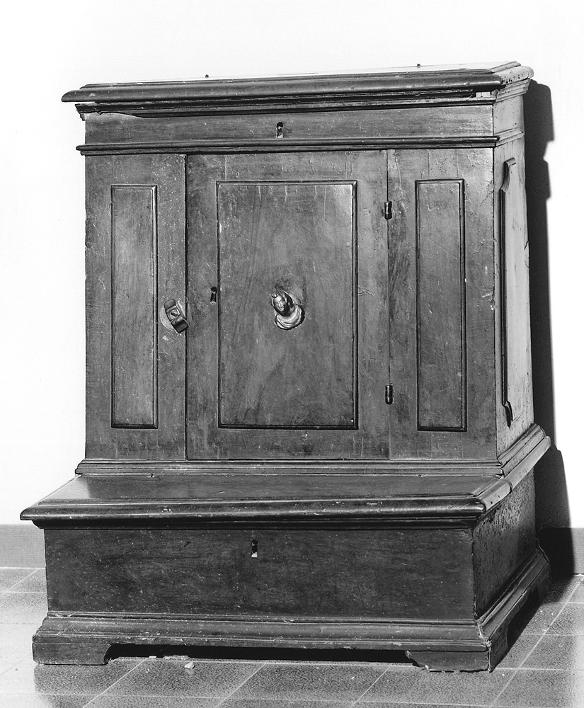 inginocchiatoio - manifattura emiliana (sec. XVIII)