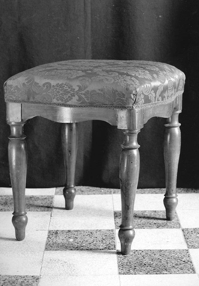 sgabello - manifattura emiliana (sec. XIX)